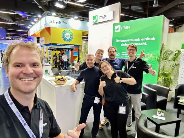 Tom auf der it-sa Messe in Nürnberg