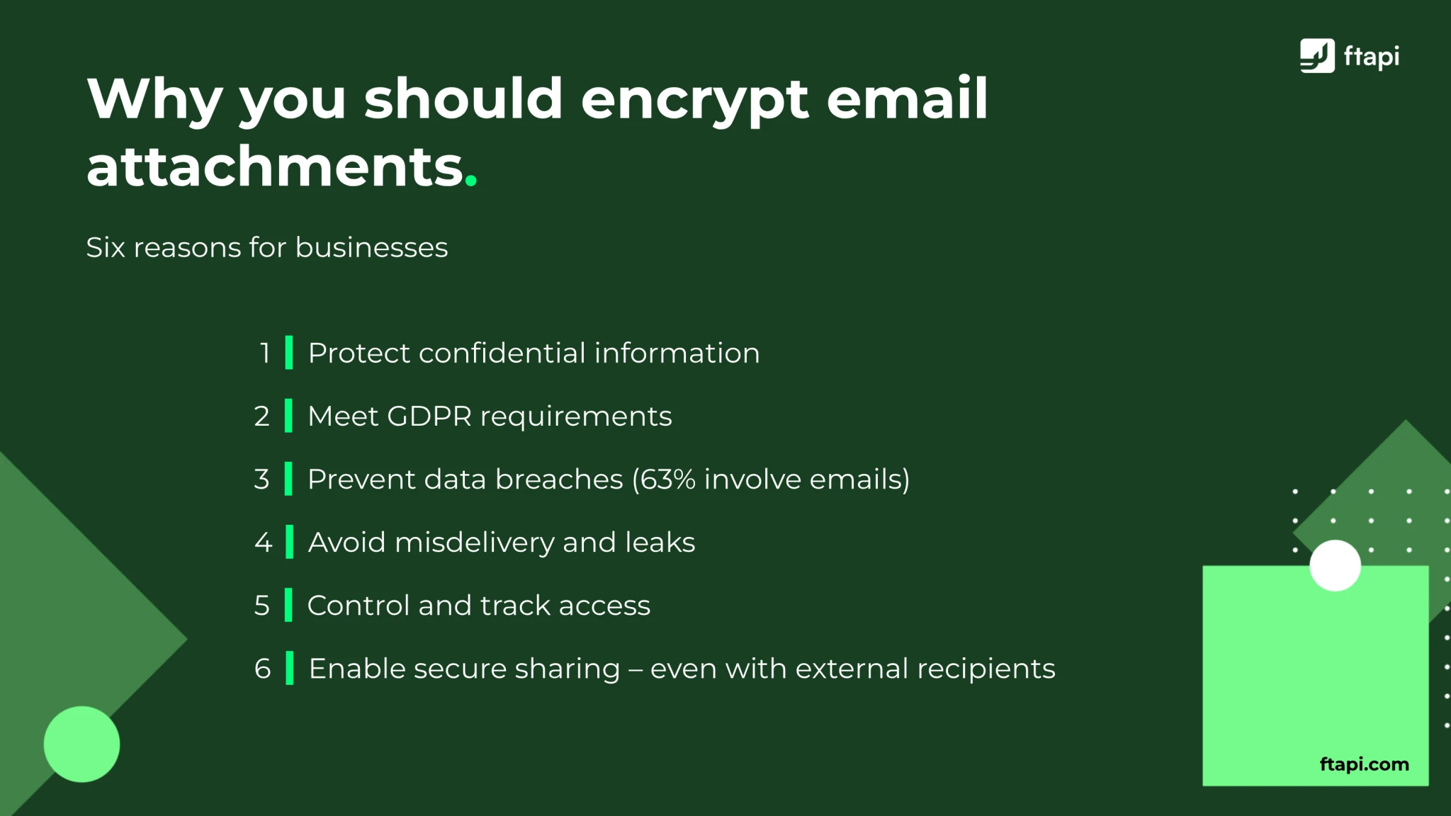 Encrypting email attachments – how to do it securely | FTAPI