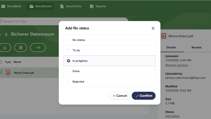 New features