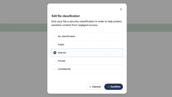 New features