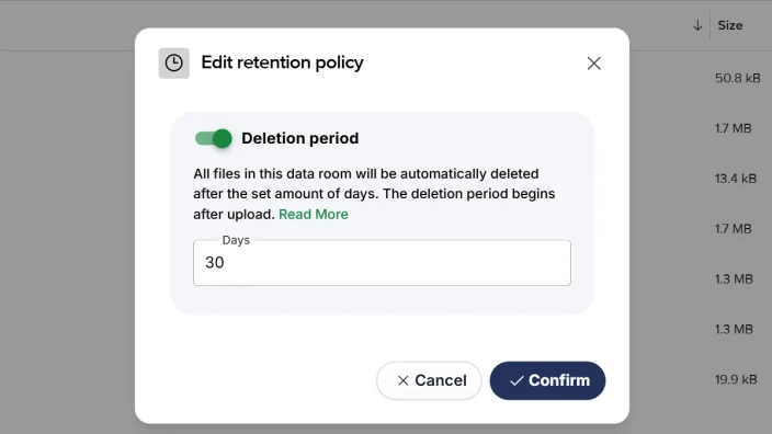 New features