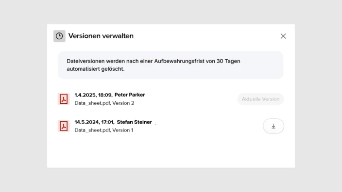 Neue Funktionen