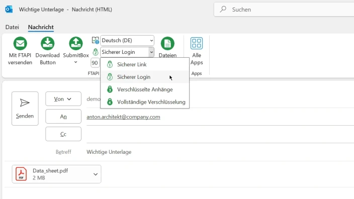 E-Mail-Verschlüsselung
